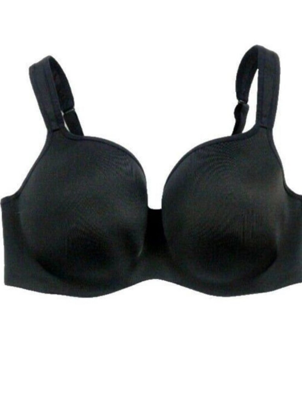 Cacique Lane Bryant Bra Smooth Balconette Underwire Plus Size 38G Black